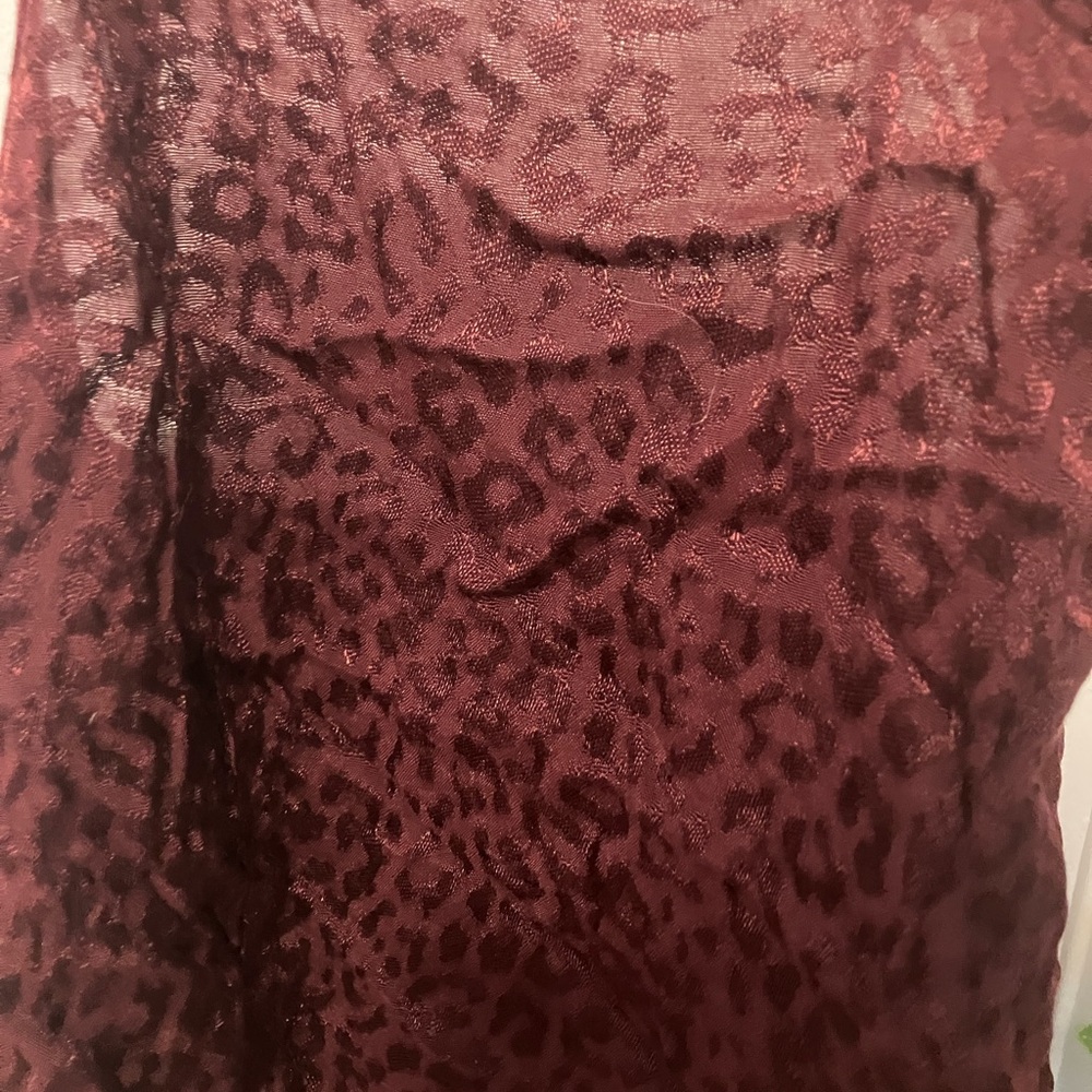 Motel Rocks Burgundy Mini Dress - Picture 3 of 3